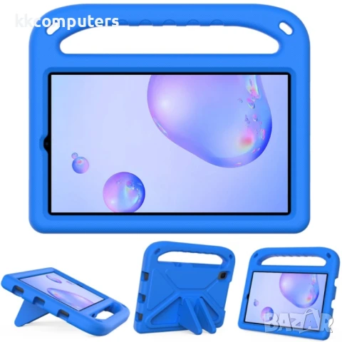 Samsung Galaxy Tab A 8.4 2020 SM-T307U EVA Удароустойчив Калъф с Удобна Дръжка и Стойка + Протектор, снимка 4 - Калъфи, кейсове - 51127023