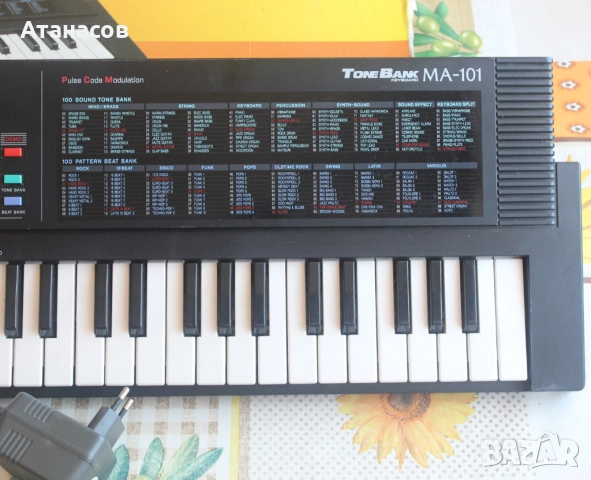 Casio Tone Bank MA-101 Keyboard, снимка 16 - Синтезатори - 51784575