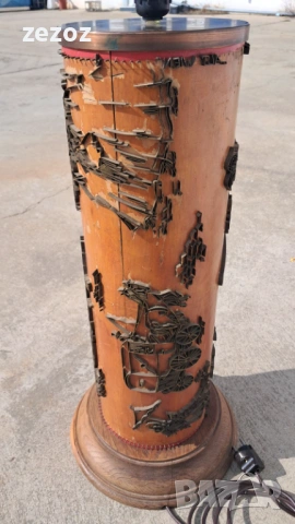 Индустриална подова лампа, снимка 7 - Настолни лампи - 53813693