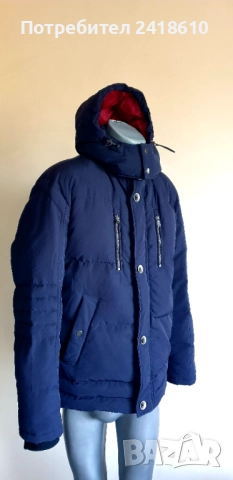 Hugo Boss Mens Down Water Repellent Jacket Size 54 / XL ОРИГИНАЛ! Мъжко Зимно пухено Яке - Парка!, снимка 16 - Якета - 52225771