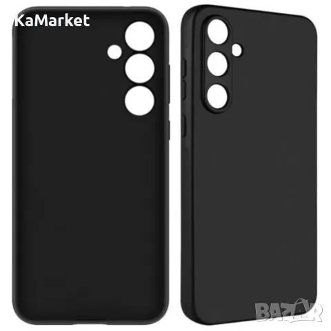 Силиконов кейс bSmart Silicone Soft Cover, За Samsung Galaxy A16, Черен, снимка 1 - Калъфи, кейсове - 47865773