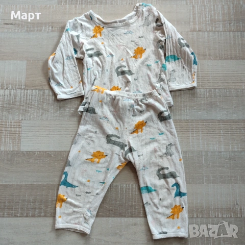 Лот дрехи за момче 92 блузи панталони пижама 2-3 г., снимка 5 - Други - 53957422