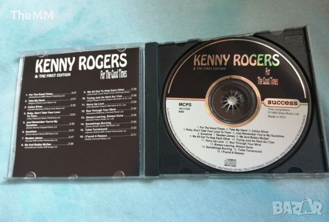 Kenny Rogers and The First Edition - For The Good Times, снимка 2 - CD дискове - 45556834