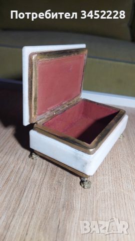 кутийка от мрамор , снимка 2 - Антикварни и старинни предмети - 45372734