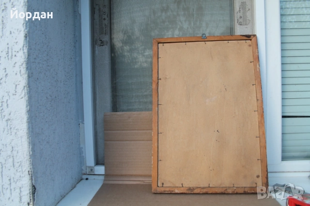 Стара картина акварел Петров, снимка 9 - Картини - 53710971