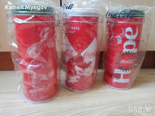 Метална кутия Coca Cola с херметично затваряне, снимка 1 - Колекции - 46413620
