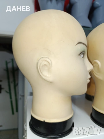 Продавам 7 броя ГЛАВИ / манекени, снимка 5 - Манекени - 54233199