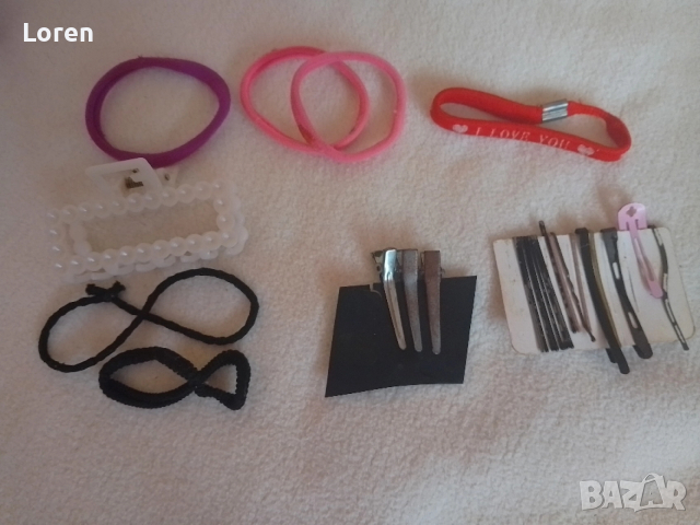 Подарявам!Фиби,копки,ластични,диадема, снимка 5 - Аксесоари за коса - 49543160