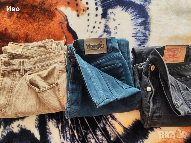 Мъжки дънки/панталони - много висок клас,100% памук ,М размер:, снимка 2 - Дънки - 52088347