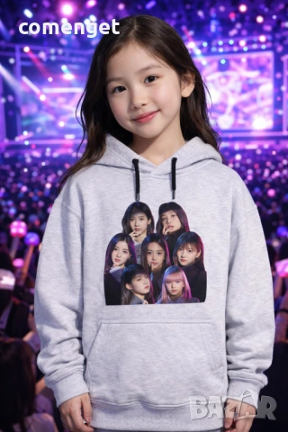 NEW! Суичъри, Hoodie KATSEYE IVE BABYMONSTER K-POP! Или с ТВОЯ идея!, снимка 3 - Детски анцузи и суичери - 53027395