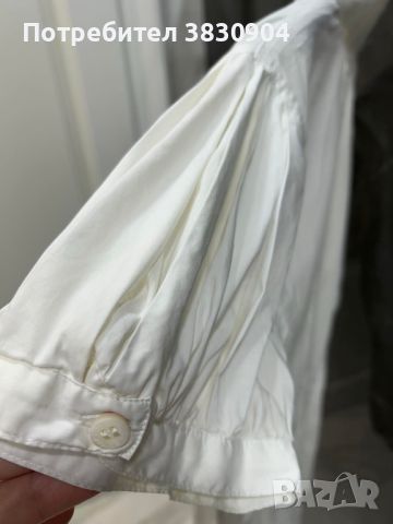 Блуза с къс ръкав R.E.D. Valentino, Италия, размер IT 46, снимка 8 - Ризи - 45387398