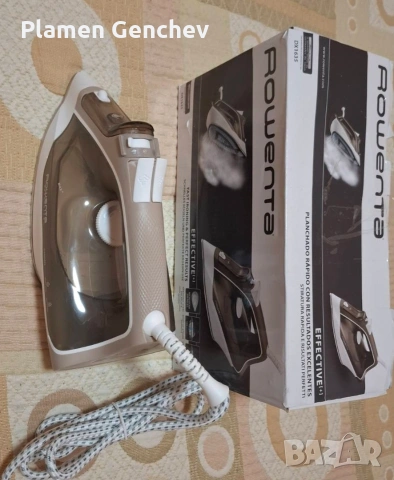 Парна ютия Rowenta DX1635, 2400W, 250мл, 40г/мин, струя 120г/мин, система против варовик