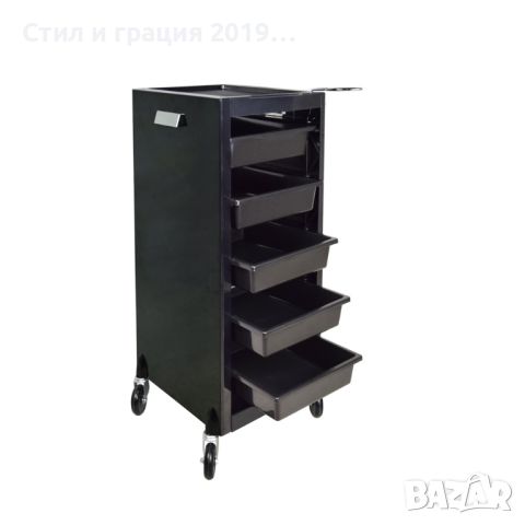 Фризьорска количка Vitus 34 х 37 х 86,5 см, снимка 2 - Фризьорски принадлежности - 45193825