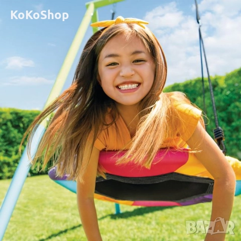 Люлка с метална стойка-254x235x200 см./двойна люлка с метална стойка, снимка 6 - Други - 51946638