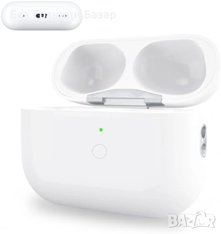Нов USB-C заряден кейс за AirPods Pro 1/2 + QI безжично зареждане слушалки