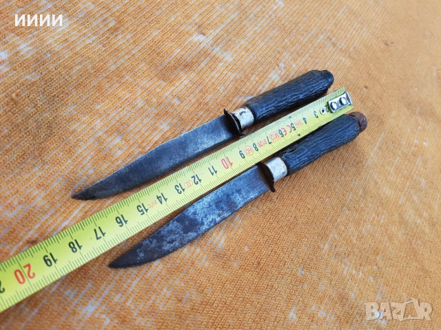 Туристически нож кама 2 бр, снимка 3 - Антикварни и старинни предмети - 53735674