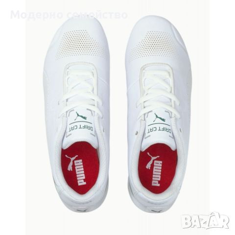 Дамски маратонки puma x ferrari drift cat 8 shoes white, снимка 2 - Маратонки - 46741622