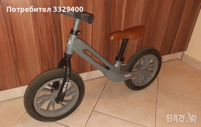 Детско баланс колело Racer, снимка 3 - Детски велосипеди, триколки и коли - 53578068