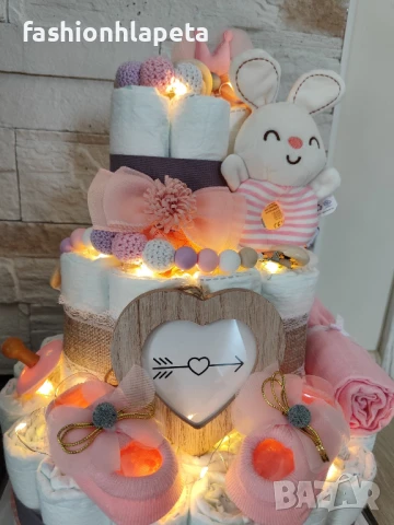 Торта от памперси , снимка 5 - Други - 51132032