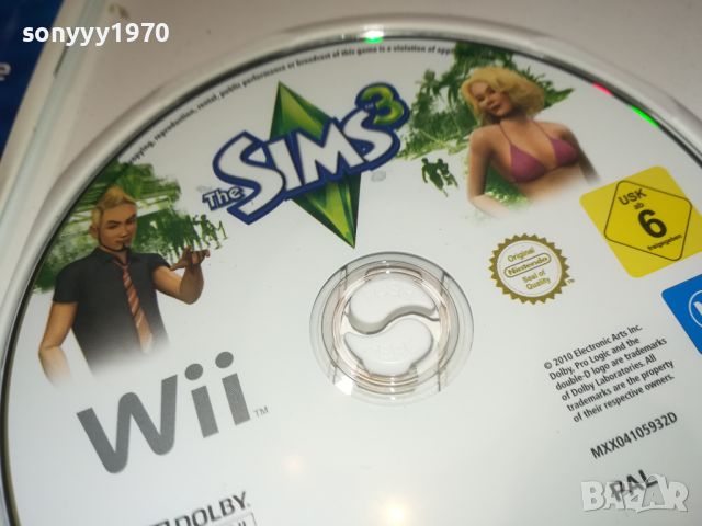 DIE SIMS NINTENDO WII GAME 2407241128, снимка 9 - Игри за Nintendo - 46680120