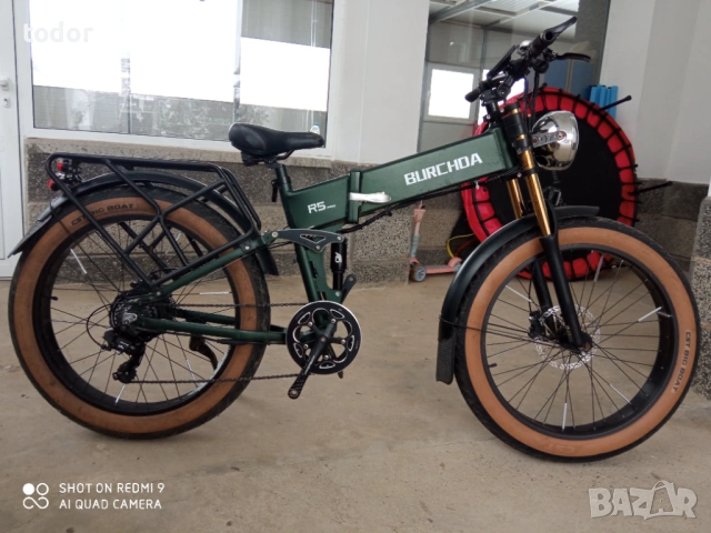 електрически велосипед фетбайк , 26цола ,1000w., снимка 11 - Велосипеди - 53034924