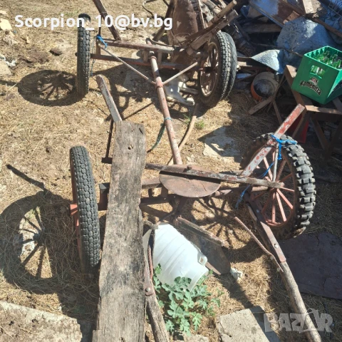Продавам каруца гуменка , снимка 3 - Селскостопанска техника - 51361405