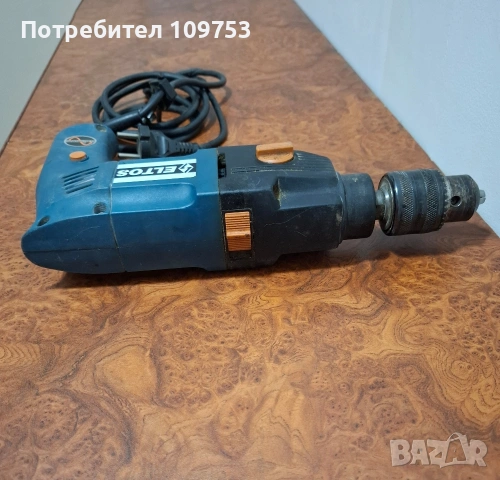 Ударна двускоростна бормашина ELTOS BU2 - 162Е 550W, снимка 4 - Бормашини - 53500318