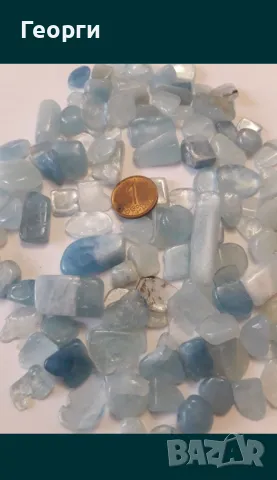 90 грама натурален аквамарин, снимка 2 - Антикварни и старинни предмети - 50131234