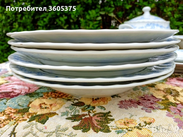 Български,порцеланов сервиз за хранене , снимка 9 - Сервизи - 54200908