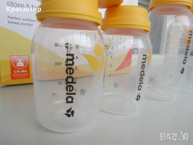 Комплект шишета за кърма Medela Breastmilk Store & Feed Set, снимка 9 - Прибори, съдове, шишета и биберони - 47068968