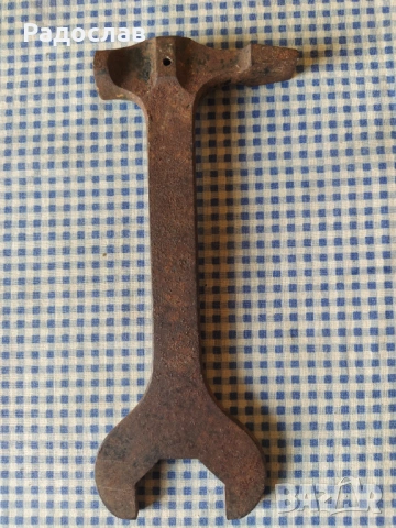 стар ключ от ЗИП за картечница Максим, снимка 2 - Антикварни и старинни предмети - 53269066