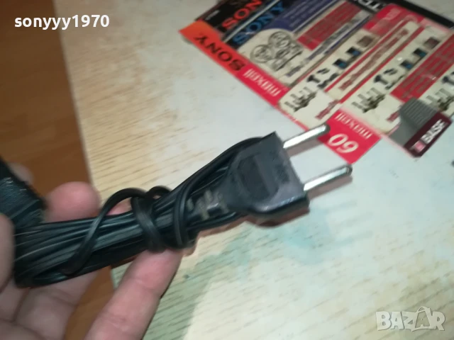 KAWASAKI KS-20 ОРИГИНАЛЕН ЗАХРАНВАЩ КАБЕЛ 220V ЗА SHARP 1608252014, снимка 12 - Радиокасетофони, транзистори - 51387374