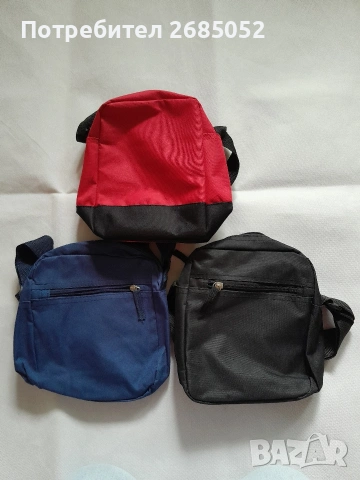 Мъжка текстилна чантичка за през рамо