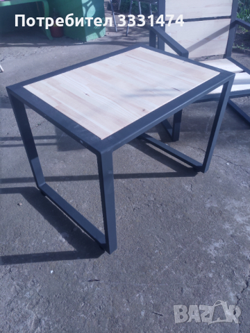 Комплект маса и столове, снимка 5 - Градински мебели, декорация  - 45031676