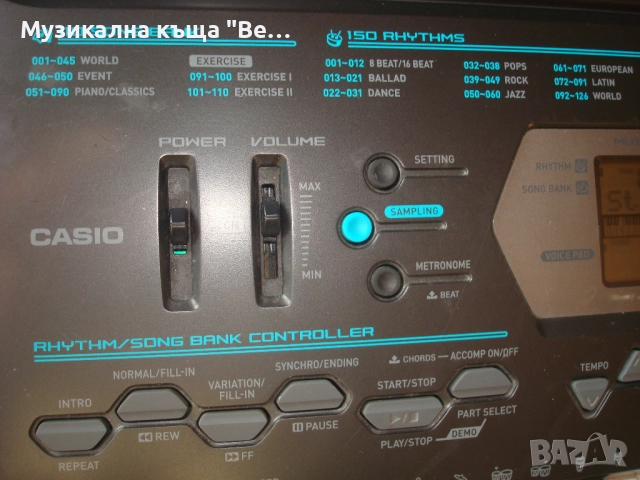 Синтезатор CASIO CTK-2100 със стойка, снимка 7 - Синтезатори - 52802567