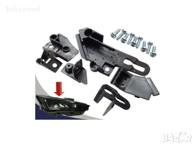 Комплект щипки за захващане на фар Seat Leon MK4