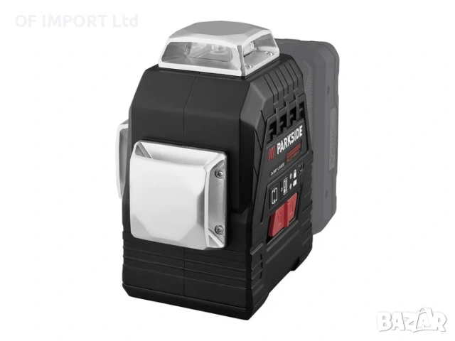 Акумулаторен Лазерен Нивел с Кръстосани Линии PARKSIDE Performance 20V PKLLP 3360 A1, снимка 7 - Други инструменти - 53494279