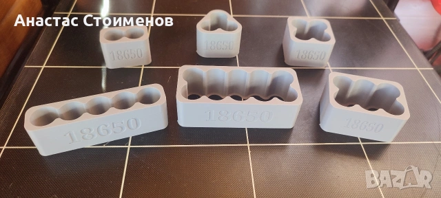 Държачи за батерий 18650, снимка 11 - Друга електроника - 53811223