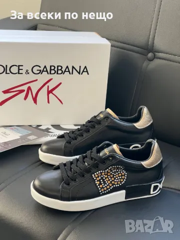 Dolce Gabbana Дамски Маратонки👟Дамски Спортни Обувки Долче И Габана - 2 Налични Цвята Код D1718, снимка 3 - Маратонки - 48887619