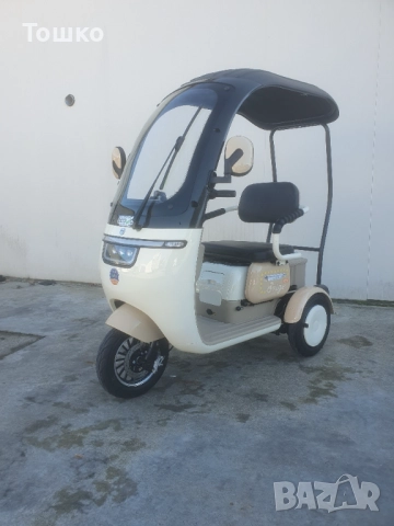 Електрическа триколка XY с покрив, снимка 3 - Мотоциклети и мототехника - 52637314