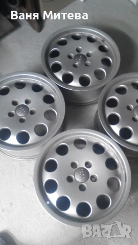 4 алуминиеви джанти за Ауди и Пасат с резервна гума с джанта