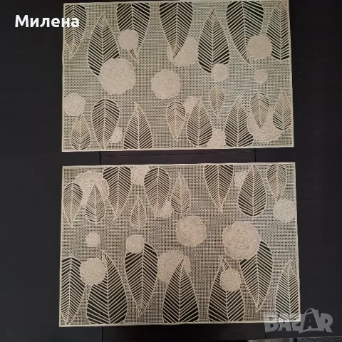 Подложки за маса 30×45 см.- 2 броя, снимка 4 - Други стоки за дома - 50270998