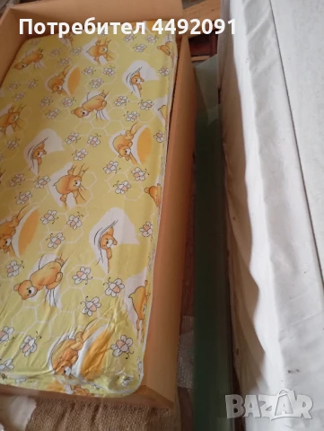 детско легло с матрак , снимка 4 - Мебели за детската стая - 50553965