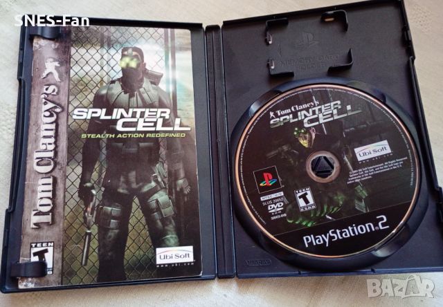 Tom Clancy's Splinter Cell PS2 NTSC U/C, снимка 2 - Игри за PlayStation - 46232077