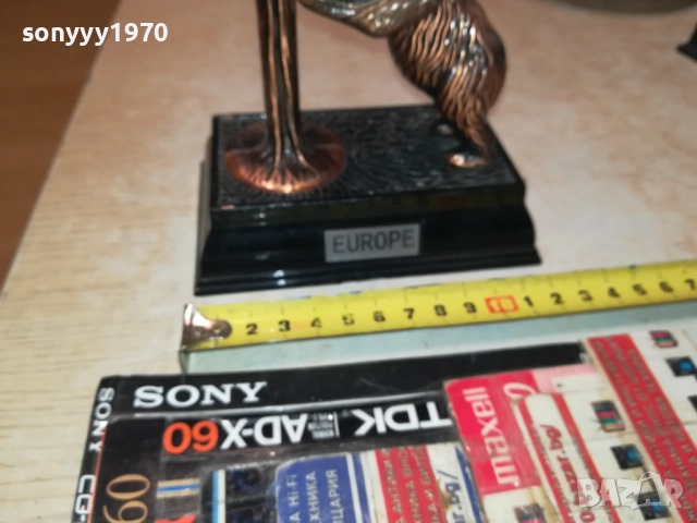 EUROPE-МЕТАЛНА ЗАПАЛКА С МЕЧКА 0709251650, снимка 12 - Антикварни и старинни предмети - 51633995