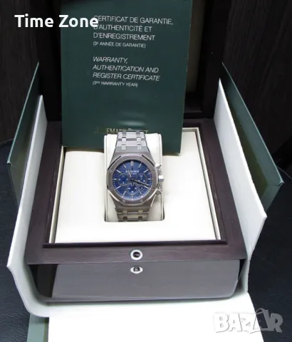 Audemars Piguet Royal Oak 41mm Chronograph 41Steel Blue Dial Различни Варианти, снимка 2 - Мъжки - 48183912