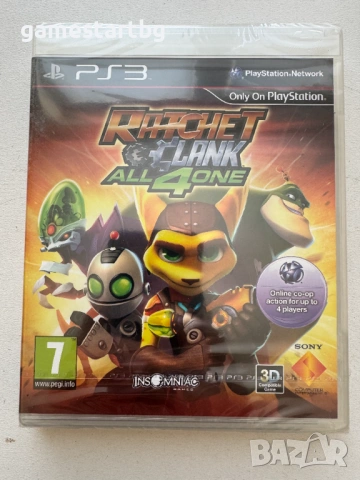 Ratchet and Clank All 4 One за PS3 - Нова запечатана