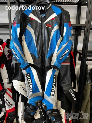 Кожен мото екип BUSE-SUZUKI GSXR Edition ,размер 52-M/Lголяма гърбица 545.68 лв. / 279 €, снимка 4 - Аксесоари и консумативи - 54104763