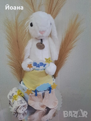 Торта от памперси, снимка 2 - Други - 52186551