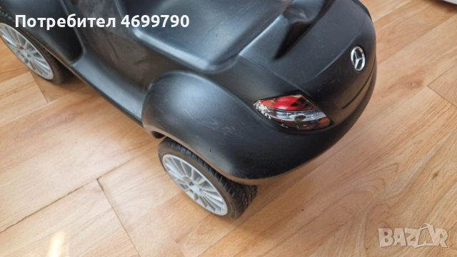 Кола за бутане с крака Car Bobby Mercedes, снимка 4 - Коли, камиони, мотори, писти - 53839716